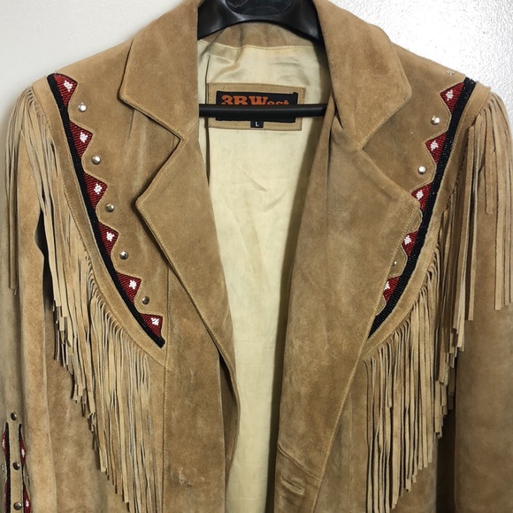 Vintage Leather 3B West Tansmith Jacket SzL - Picture 5 of 9